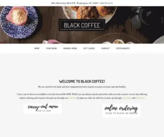 Blackcoffeedc.com(Black Coffee) Screenshot