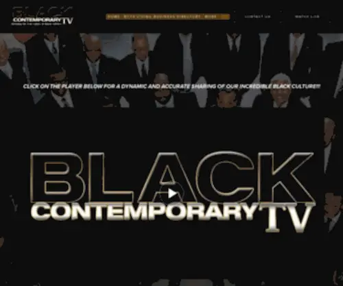 Blackcontemporarytv.com(African American) Screenshot