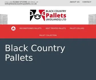 Blackcountrypallets.co.uk(Leading Pallet Suppliers In The West Midlands) Screenshot