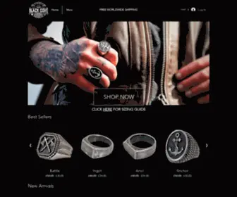 Blackcovebrewingco.com(Heavy Jewelry) Screenshot