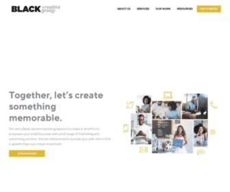 Blackcreativegroup.com(Black Creative Group) Screenshot