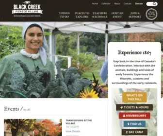 Blackcreek.ca(Black Creek) Screenshot