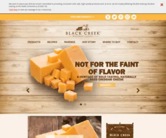 Blackcreekcheese.com(Black Creek® Cheese) Screenshot