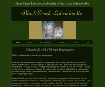 Blackcreeklabradoodles.com(Labradoodle) Screenshot