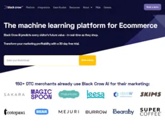 Blackcrow.ai(Best ai app for shopify stores) Screenshot