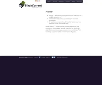Blackcurrant.be(BlackCurrant IT Services) Screenshot