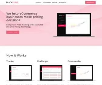 Blackcurve.com(Best Pricing Software for eCommerce) Screenshot