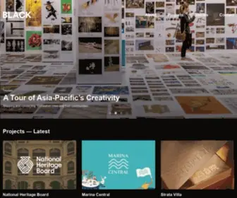 Blackdesign.com.sg(Branding, design and curation for Asia and beyond) Screenshot