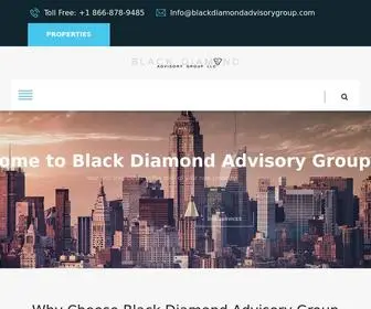 Blackdiamondadvisorygroup.com(Black Diamond Advisory Group) Screenshot