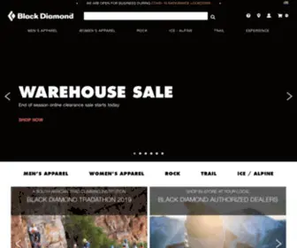 Blackdiamondequipment.co.za(Black Diamond) Screenshot