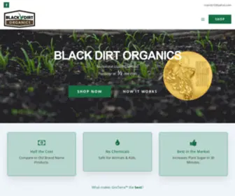 Blackdirtorganics.com(Black Dirt Organics) Screenshot