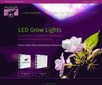 Blackdogled.eu(LED Grow Lights) Screenshot