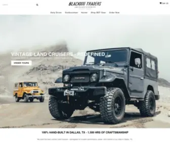 Blackdogtraders.com(Land Cruisers) Screenshot