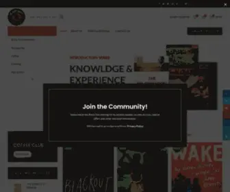 BlackdotccStore.com(Black Dot Cultural Center & Book Store) Screenshot