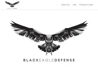 Blackeagledefense.com(Cybersecurity-focused Information Technology organization) Screenshot