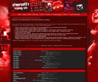 Blackenedtrading.net(Cfmoran13's trading site) Screenshot