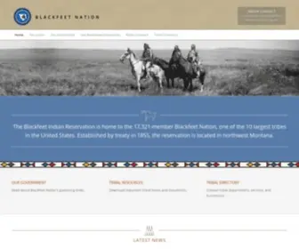 Blackfeetnation.com(Blackfeet Nation) Screenshot