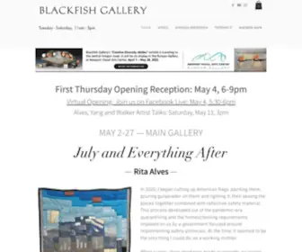 Blackfish.com(Current exhibition) Screenshot