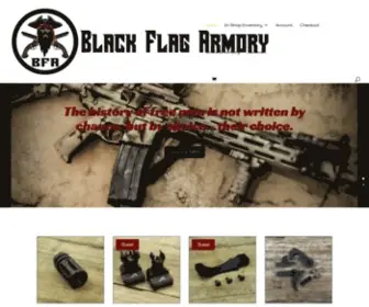 Blackflagarmory.com(Local and online gun shop) Screenshot