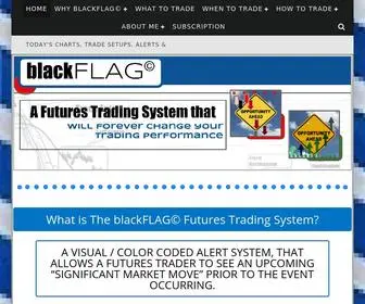 Blackflagfuturestrading.com(The blackFLAG© Futures Trading System) Screenshot