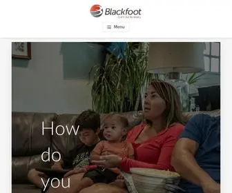 Blackfoot.com(Blackfoot Communications) Screenshot