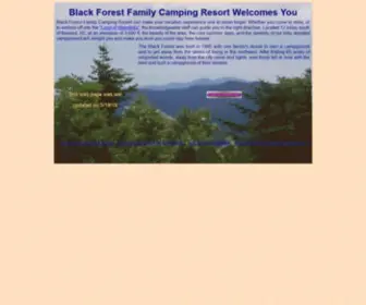 Blackforestcampground.com(Black Forest Family Camping Resort) Screenshot