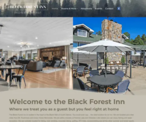Blackforestinn.net(The Black Forest Inn bed and breakfast) Screenshot