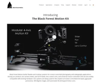 Blackforestmotion.com(Black Forest Motion) Screenshot