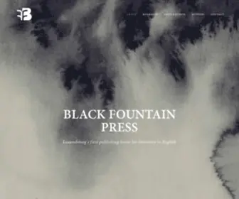 Blackfountain.lu(Black Fountain Press) Screenshot