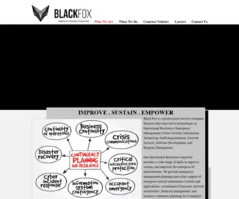 Blackfoxgroup.com(Black Fox) Screenshot