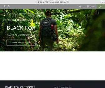 Blackfoxoutdoors.com(Black Fox Outdoors) Screenshot