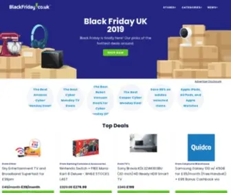 Blackfriday.co.uk(Black Friday 2019 Black Friday Ads and Black Friday Deals Online) Screenshot