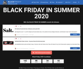 Blackfridaydeals.ch(Black Friday 2020 Schweiz am 27) Screenshot