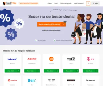 Blackfridaynederland.nl(Scoor deals tot 90% korting) Screenshot