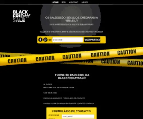 Blackfridaysale.com.br(Black Friday) Screenshot