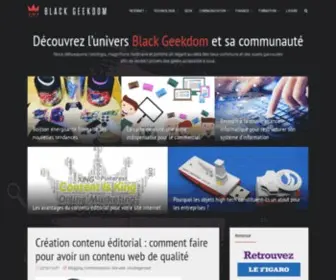 Blackgeekdom.com(Black GeekDom) Screenshot