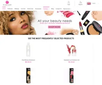 Blackgemcosmetics.com(BlackGem Cosmetics) Screenshot
