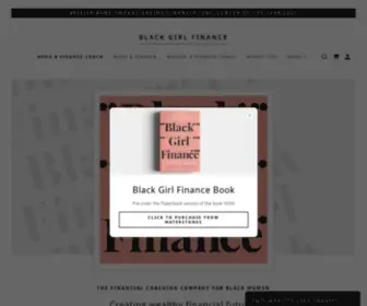 Blackgirlfinance.co.uk(Book a finance coach) Screenshot