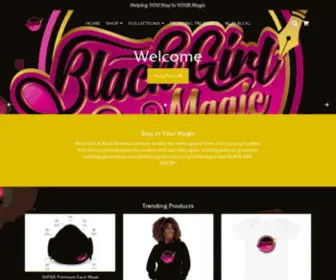 BlackgirlmagicStore.com(Black Girl Magic Store) Screenshot