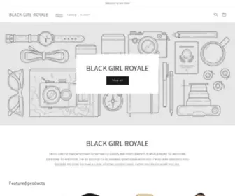 Blackgirlroyale.com(BLACK GIRL ROYALE) Screenshot