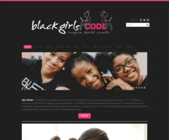 Blackgirlscode.com(Women of Color in Technology) Screenshot