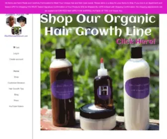 Blackhairandskincare.com(Organic Hair Growth Oil) Screenshot