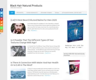 Blackhairnaturalproducts.com(Black Hair Natural Products) Screenshot