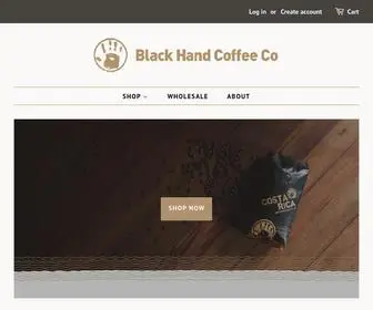 Blackhandcoffeeco.com(Black Hand Coffee Company) Screenshot