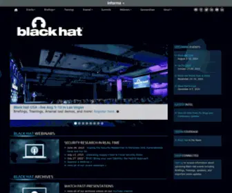 Blackhat.com(Black Hat) Screenshot