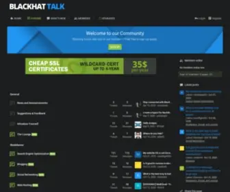 Blackhatboard.com(Seo Forum) Screenshot