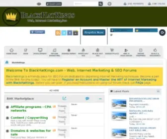 Blackhatkings.com(Black Hat Kings) Screenshot