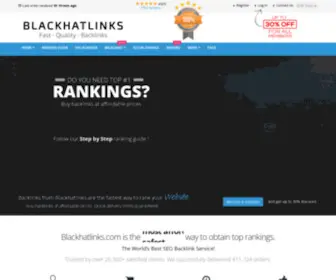 Blackhatlinks.com(Buy Backlinks) Screenshot