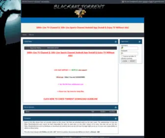 Blackhattorrent.com(Blackhattorrent) Screenshot