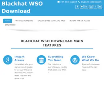 Blackhatwsodownload.info(FREE WSO DOWNLOADS) Screenshot